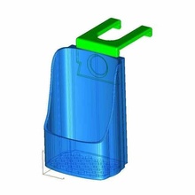 equate 34oz target 32oz hand sanitizer holder haworth compose cubicles cubicle up and office 3d print model - Mito3D