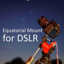equatorial mount dslr 3d printed printing arduino astronomy astrophotography initiative tracker star diy 3d print model - Mito3D