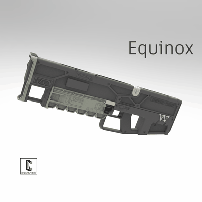 equinox starfield cosplay puntello propweapon arma equinozio fucile caccia replica giocattolo 3d print model - Mito3D