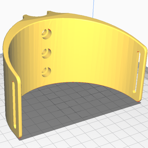 equinozio di 800 bracciolo+stand 3 viti gadget bracciolo stand metal detector 3D print model - Mito3D