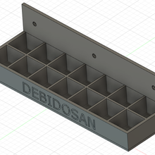 er11 colarinho armazenamento caixa ferramenta 3d print model - Mito3D