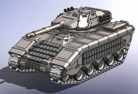 Epoche Paneele Panzer Raubtier 28mm wh 40 Spiele Nekromund unterhive Zone mortalis Terrain Mauer Krieg Hammer Platz Marine 3d print model - Mito3D