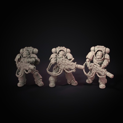 yok etme tayfa oyun savaş çekiç kız kardeşler uzay rahibeler mini 28mm of sessizlik denizciler horus sororitas sonlandırıcılar kardeşlik sonlandırıcı gri şövalyeler kanlı koruma 3d print model - Mito3D