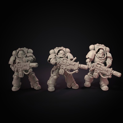 yok etme tayfa oyun savaş çekiç kız kardeşler uzay rahibeler mini 28mm of sessizlik denizciler horus sororitas sonlandırıcılar kardeşlik sonlandırıcı gri şövalyeler kanlı koruma 3d print model - Mito3D