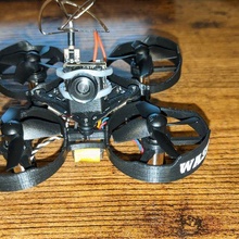 erc guêpe micro quad cri Cadre 7mm gadget eriksrcchannel quadcopter minuscule drone fpv poids léger 3d print model - Mito3D