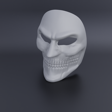 eren saldırı titan maske 3d print model - Mito3D