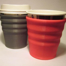 ergo thermo-Kaffee-Becher-Halter home Küche Esszimmer Tee Papier-cup latte espresso coffe Tasse 3d print model - Mito3D