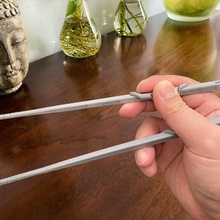 ergonomic chopsticks marcosticks training learning standard grip model e 3d print model - Mito3D