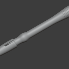 ergonómico oficio mango del cuchillo de la herramienta herramientas mano el artesanía 3d print model - Mito3D