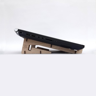 ergonomic laptod support laser cutting disassembled part 3d print model - Mito3D