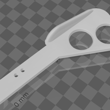 ergonómico mini cortador herramienta cuchillo rápido impresión herramientas 3d print model - Mito3D
