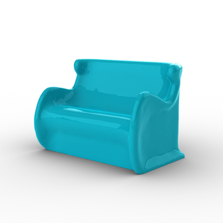 ergonomic shaped couch - sofa art dcor furniture 3d print model - Mito3D