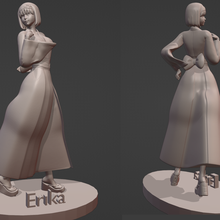 Erika Kimono 3d druckbar 3d print model - Mito3D