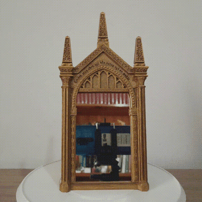 erised mirror photo frame harry potter home oesed 3d print model - Mito3D
