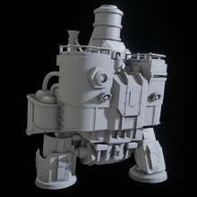 rei elfo ferro colheita 3d print model - Mito3D
