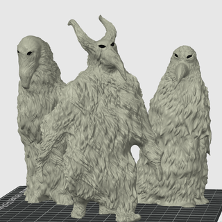 erosion birds part 2 bird erosionbird opiumbird luhcalmfit luh calm fit 3d luhcalmfit3d model 3d print model - Mito3D