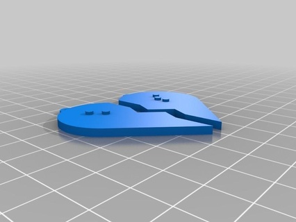 es cazibe özelleştirilmiş takı mücevher 3d print model - Mito3D