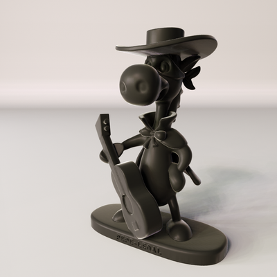 escala gulliver - pepe legal bandido art 3d print model - Mito3D