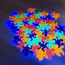 escher-style tessellating lizard art acrylic laser lasercut cutter tesselating tesserae toy 2d 3d print model - Mito3D