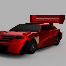 Escudo Hechte Gipfel gran Turismo 2 Spiel Wagen Rallye Sport heiß Räder 3d print model - Mito3D