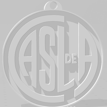 escudo san lorenzo casla ciclon cuervo llavero Argentinien boedo superliga afa futbol 3d print model - Mito3D