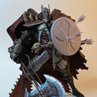 escudo Aparecer medieval Mcfarlane 7 pulgadas proteger engendromedieval figuras personalizado diorama 3d print model - Mito3D