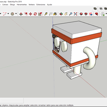 esfm cube robot divers le gestion durable des forêts ipn 3d print model - Mito3D