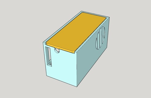 esp 01 dht11 + assistente domiciliar esphome caixa dht22 auxiliar casa habitação umidade sensor temperatura th10 eletrônicos 3d print model - Mito3D