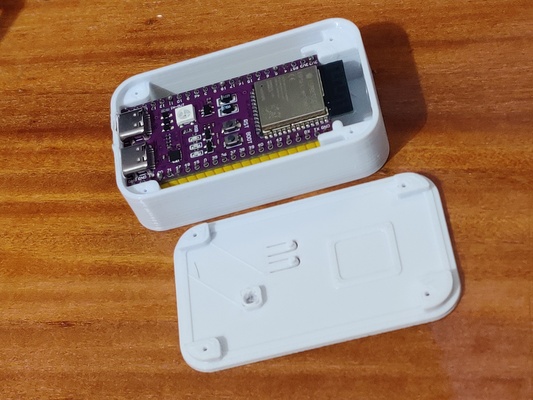 esp32 s3 pin case gadget box esp wroom wled pixel microcontrollers espressif diy 3d print model - Mito3D