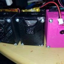 esp32cam+wemos Batterie Modul Stapel Elektronik 3d print model - Mito3D