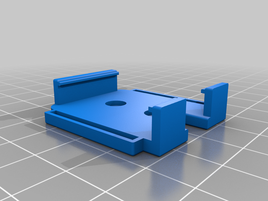 esp8266 d1 mini parete montare + fan arduino astuccio guaina esp elettronica 3d print model - Mito3D