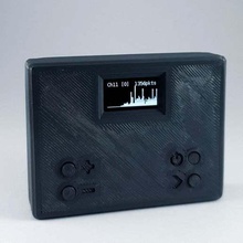 esp8266 deauther caso ferramenta eletrônica wemos nodemcu lipo oled caixa controlador botões 3d print model - Mito3D
