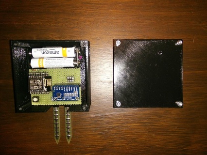 esp8266 humedad sensor caja Blynk iot electrónica 3d print model - Mito3D