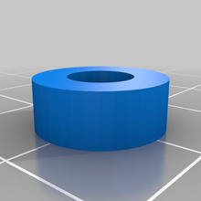 espaciador tapa inferiore alberi più blu v2 attrezzo 3d stampante parti twotreesbluer Accessori 3d print model - Mito3D