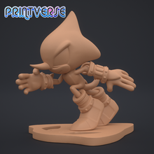 espio camaleón figurilla 3d print model - Mito3D