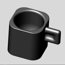 espresso cup home coffee mug kitchen beverage tea office 3d print model - Mito3D
