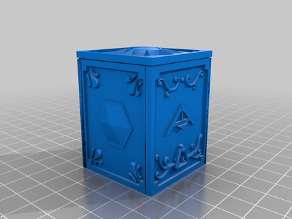 esquadro Pandora caixa santo seiya 3d impressão 3d print model - Mito3D