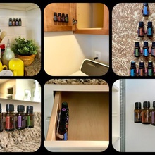 essential oil 15ml bottle clips organize favorite oils clip holder storage mount mounting 3d print model - Mito3D
