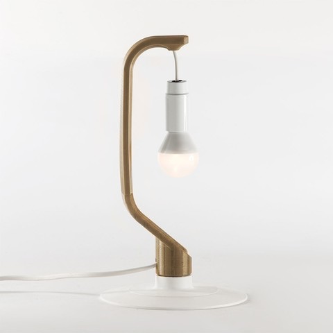 essenziale lampada da tavolo casa 3D print model - Mito3D