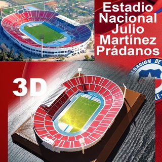 Estadio nacional Şili julio mart Nez pr zarar stl 3d 3d print model - Mito3D
