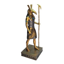 estatua del Deus egípcio seth arte egipto destruição 3d print model - Mito3D
