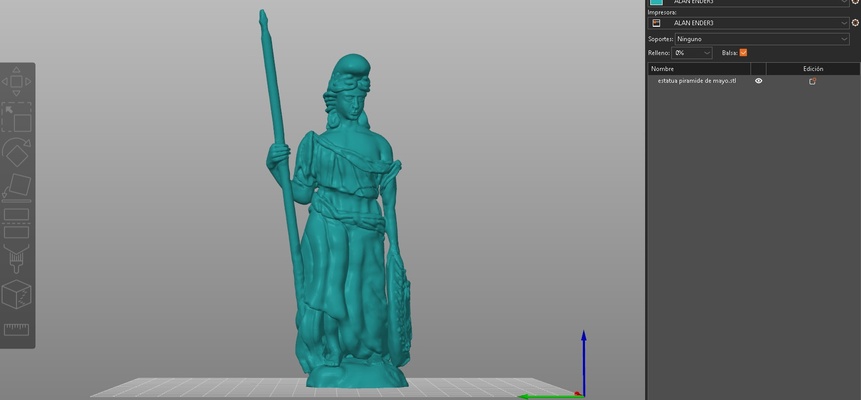 estatua pirâmide maionese arte 3d print model - Mito3D