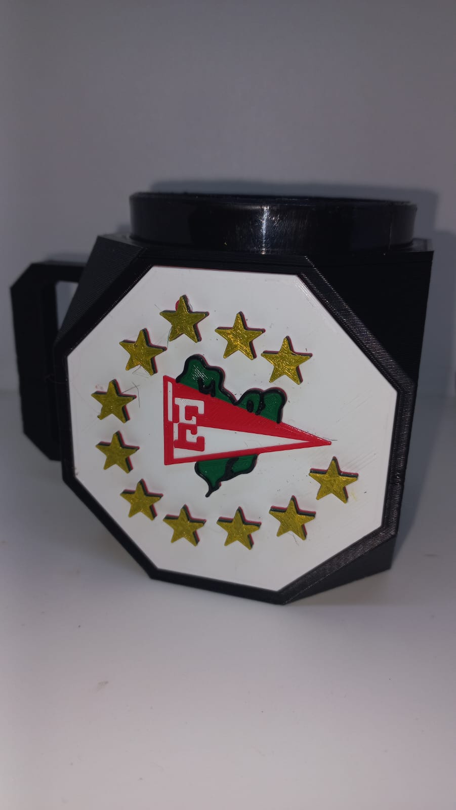 alunos la plata futebol caneca 3D print model - Mito3D