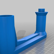 esun 05kg bobina gancio 25mm parete montare tubo personalizzato organizzazione 3d print model - Mito3D