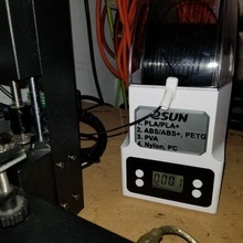 esun filament séchoir plaque boîte sèche instructions étiquette signe 3d print model - Mito3D