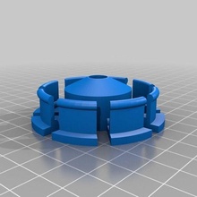 esun filament spool hub 608zz bearing customized 3d_printer_accessories 3d print model - Mito3D