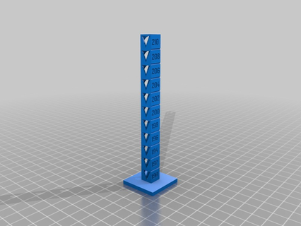 esun fine tune tower 3d print model - Mito3D
