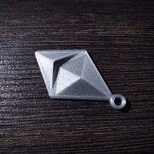 ethereum keychain jewelry 3d print model - Mito3D