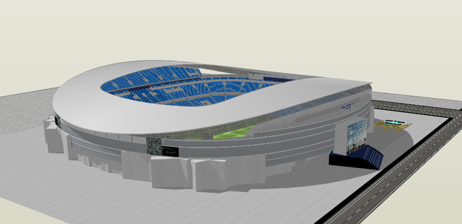 etihad Stadion verwenden 2023 Fußball nfl nba mlb nhl England Manchester Stadt 3d print model - Mito3D