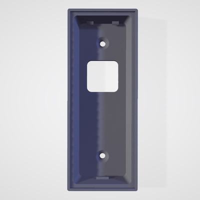 eufy vídeo timbre puerta 2k montaje plato plano seguridad cámara t8210c placa repuesto ersatzteil 3d print model - Mito3D